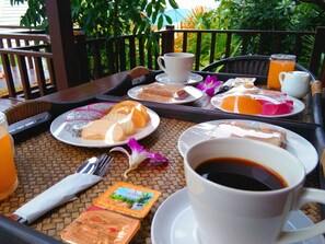Free daily continental breakfast  - Kaya Mani Thai Villa Resort Samui (Koh Samui)