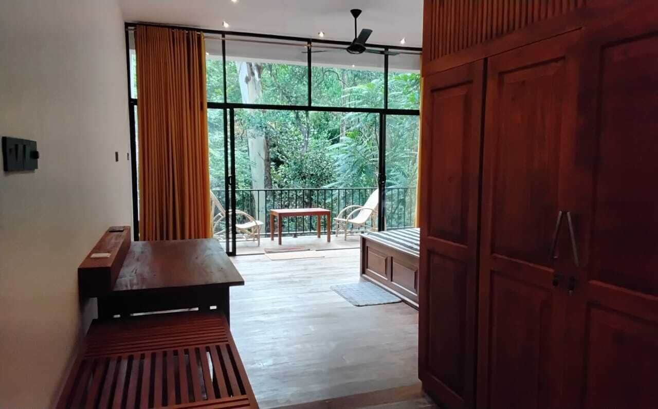 华丽双人房, 1 间卧室, 阳台, 花园景观 | 埃及棉床单、高档床上用品、加厚床垫、客房内保险箱