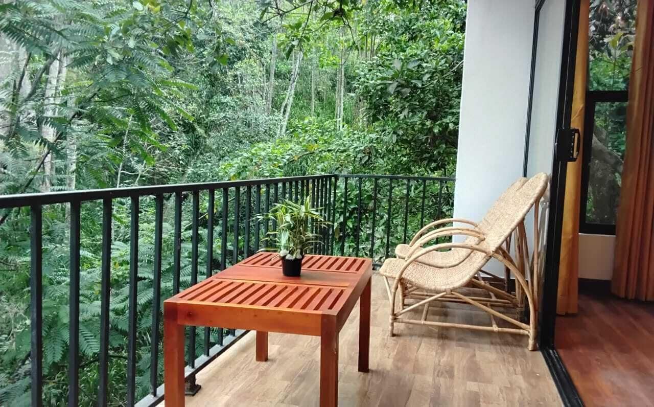 Deluxe Double Room, 1 Bedroom, Balcony, Garden View | Terrace/patio
