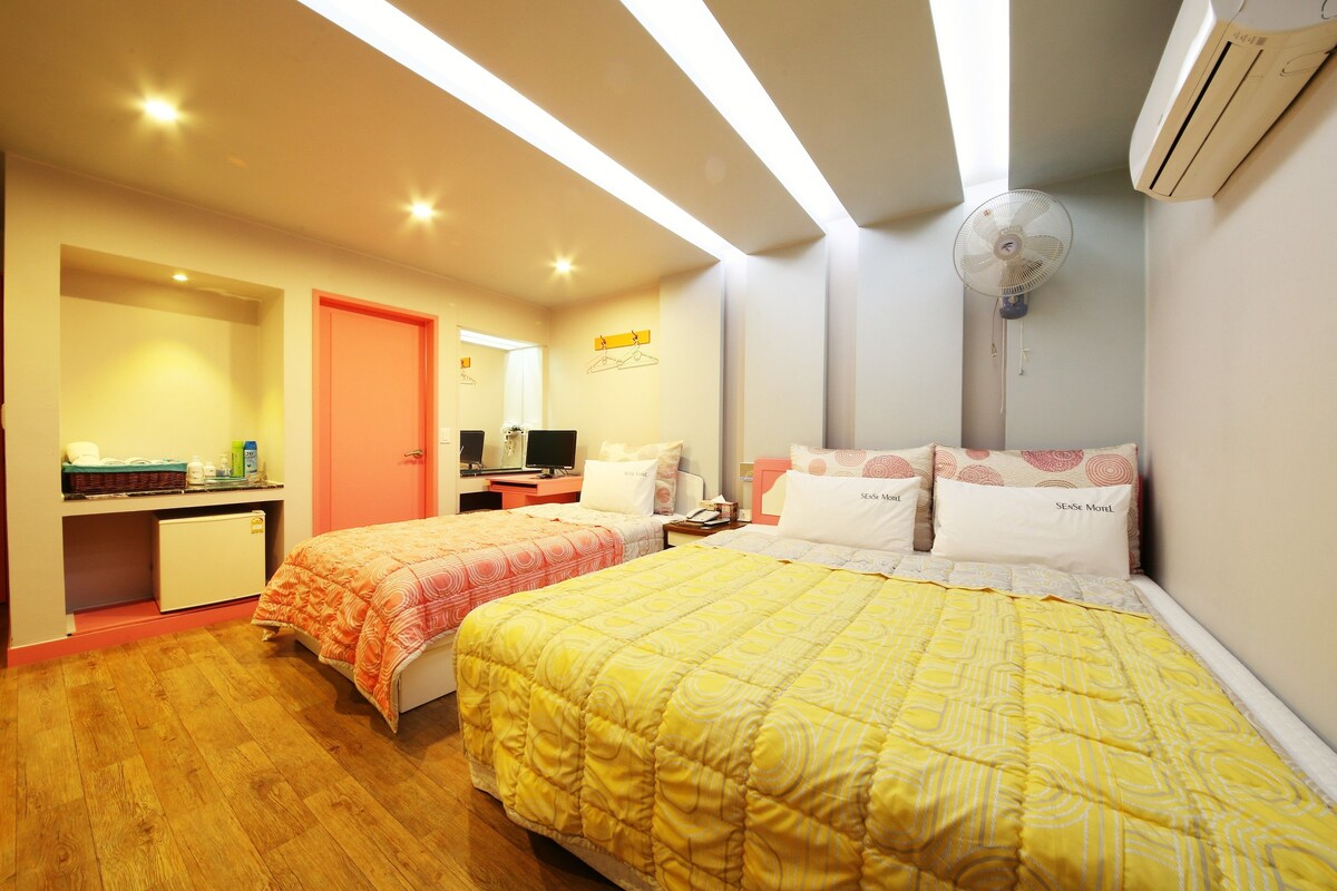 Bộ đồ giường cao cấp, phòng cách âm 