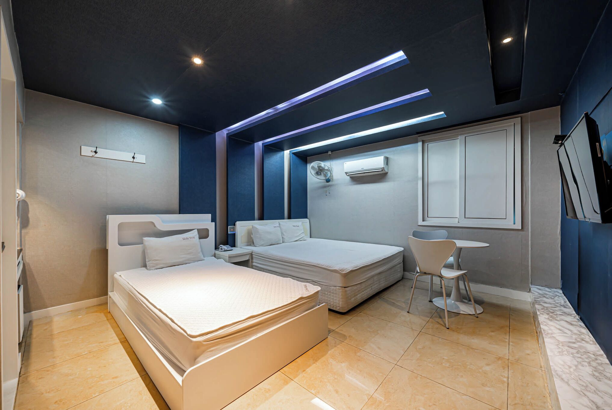 deluxe twin room | premium bedding, soundproofing, free wifi, wheelchair access