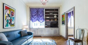 Departamento, 1 habitación (Location:Borgo Santi Apostoli 2 (Blue) | Ćrea de sala de estar