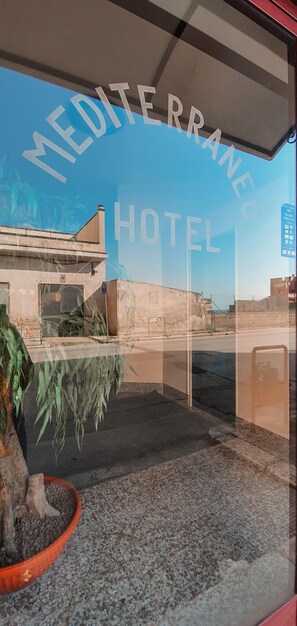 Façade de l’hébergement