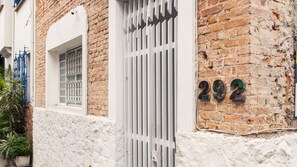 Façade de l’hébergement