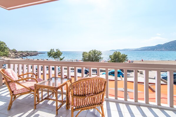 Suite, Balcony, Sea View | Balcony view