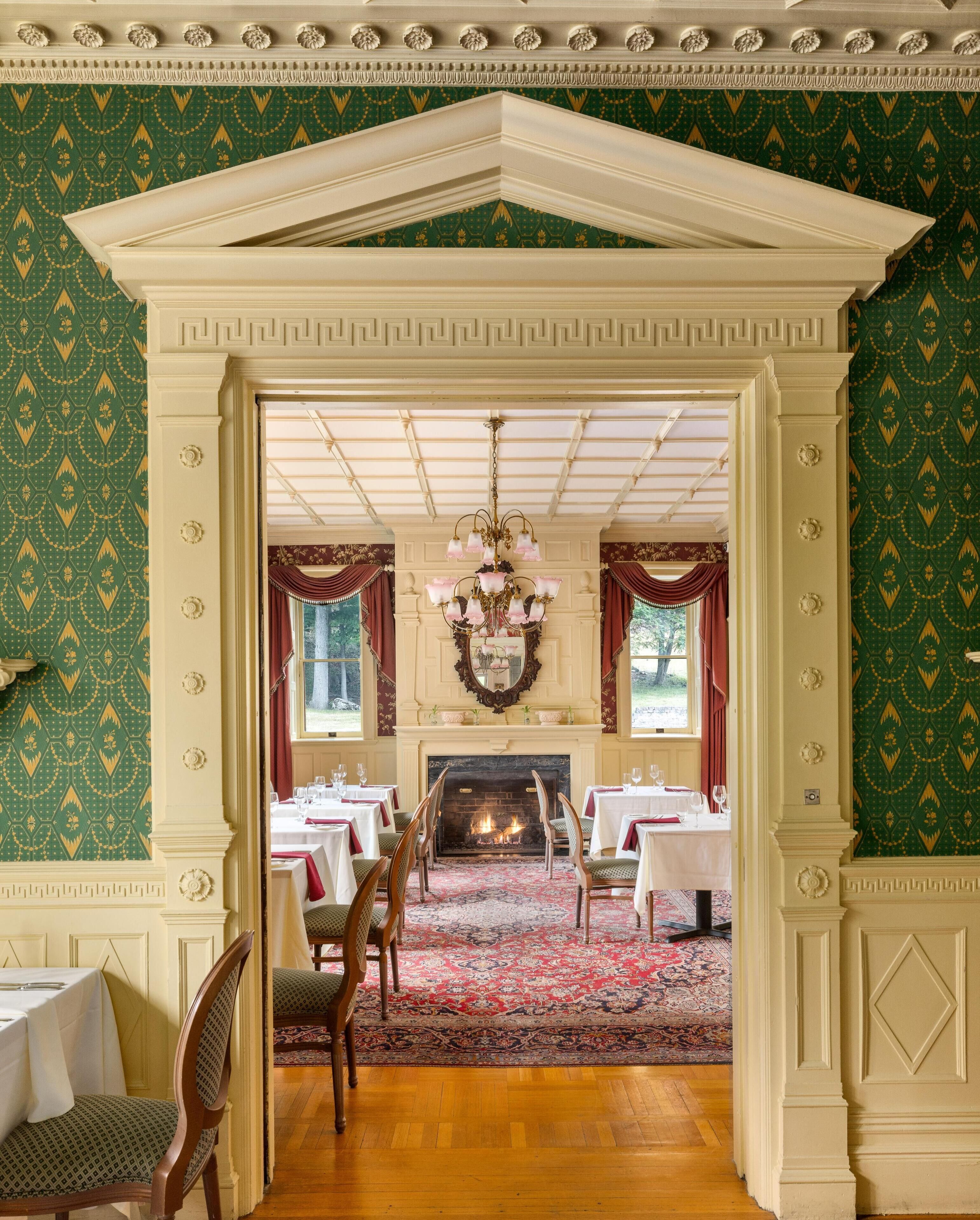 Breakfast and dinner served, American cuisine