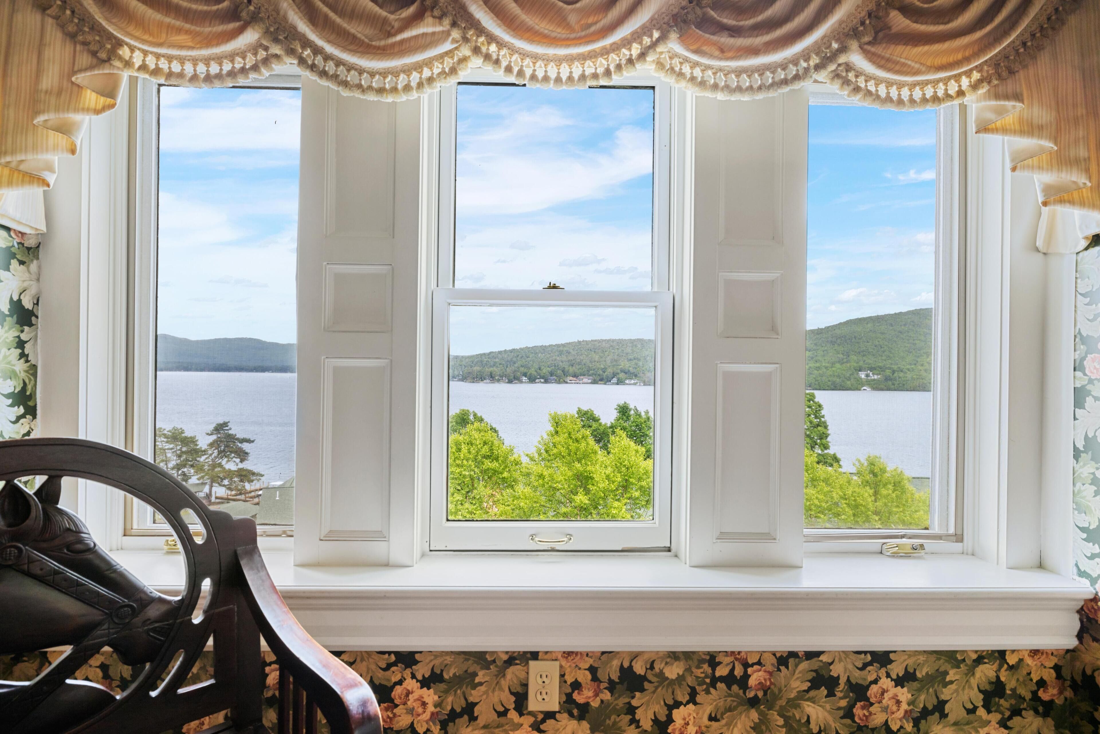 Lake George Suite | Premium bedding, in-room safe, soundproofing, iron/ironing board