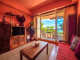 Down duvets, individually decorated, desk, blackout curtains