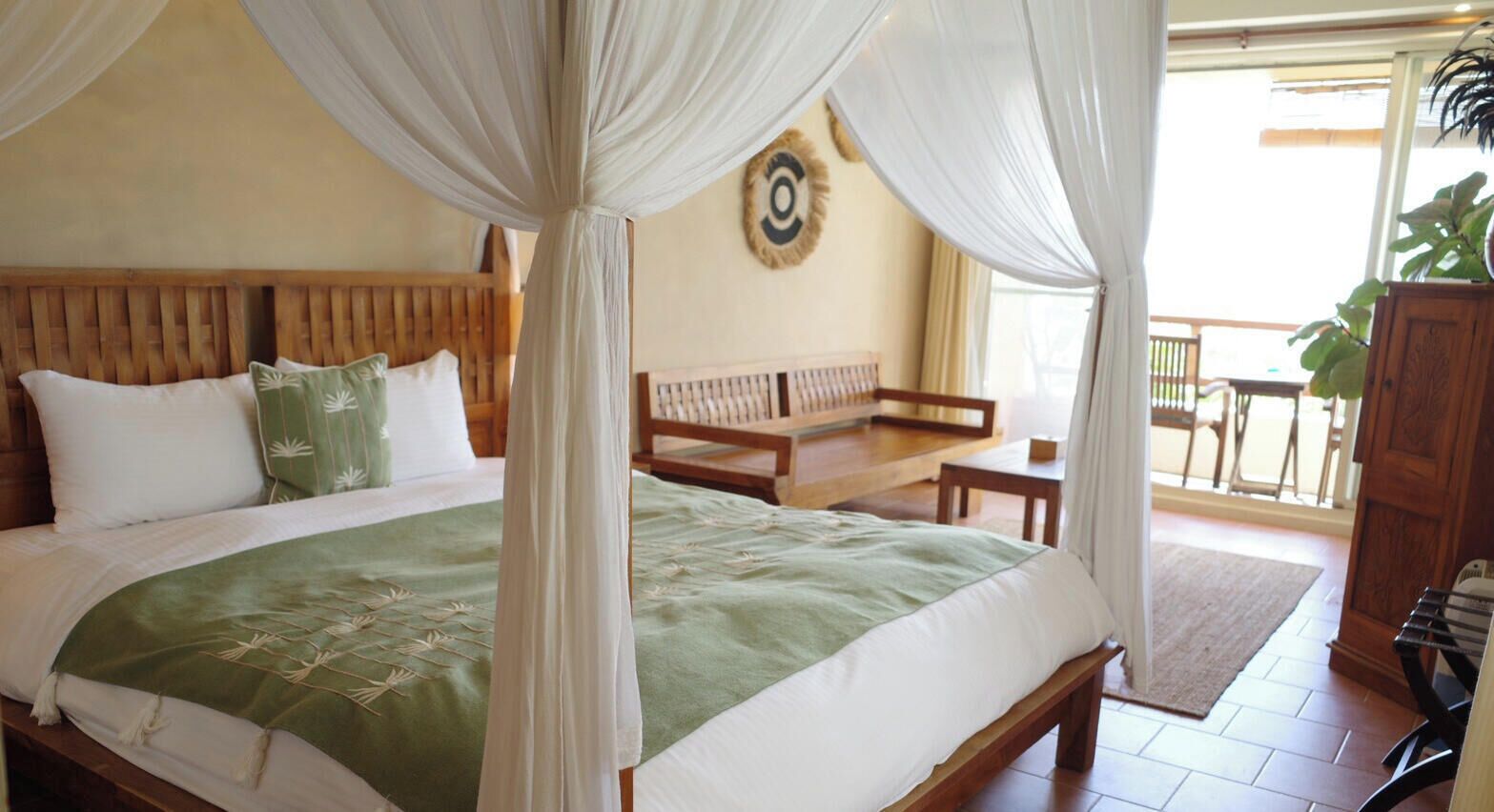 Comfort-Doppelzimmer, Meerblick | Daunenbettdecken, individuell dekoriert, Schreibtisch