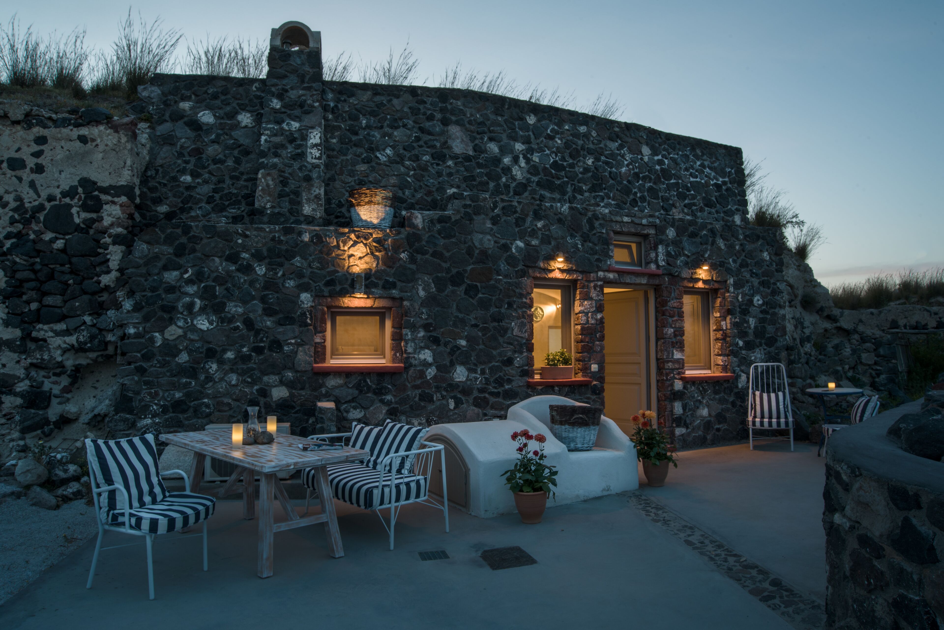 apanemo suite by k7k with exterior hot tub | premium bedding, minibar, in-room safe, individually decorated