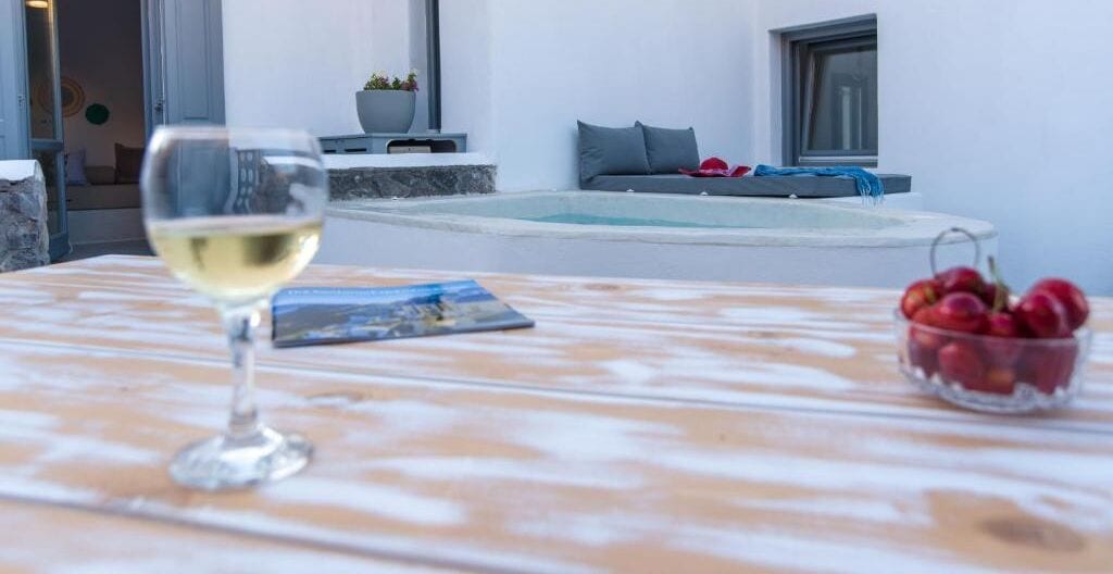 apleton suite by k&k with exterior hot tub | terrace/patio