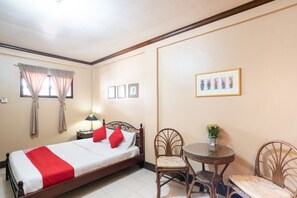 ห้องสแตนดาร์ดดับเบิล | โต๊ะทำงาน, Wi-Fi ฟรี, ผ้าปูที่นอน