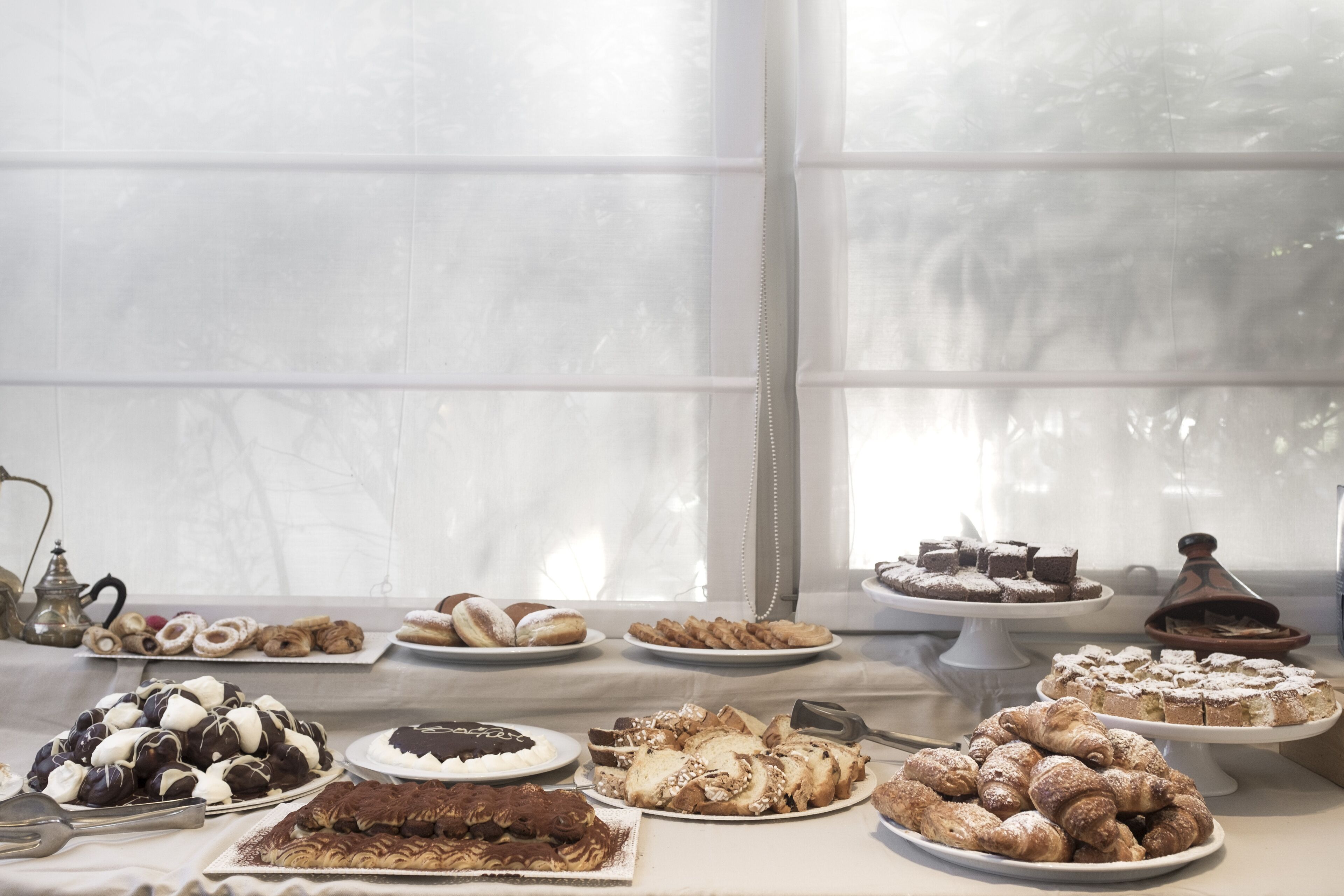 daily buffet breakfast (eur 10 per person)