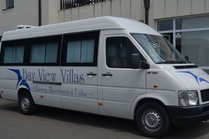 Bay View Villas offers convenient transportation for guests.