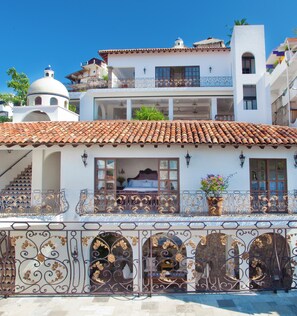 Façade de l’hébergement