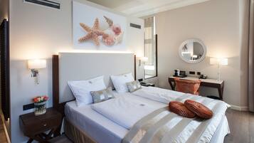 Suite | Zimmersafe, Verdunkelungsvorhänge, schallisolierte Zimmer