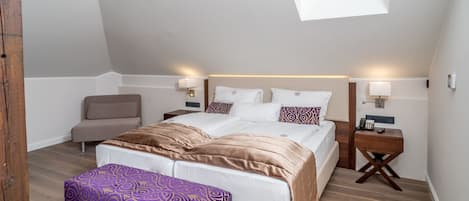 Coffres-forts dans les chambres, rideaux occultants