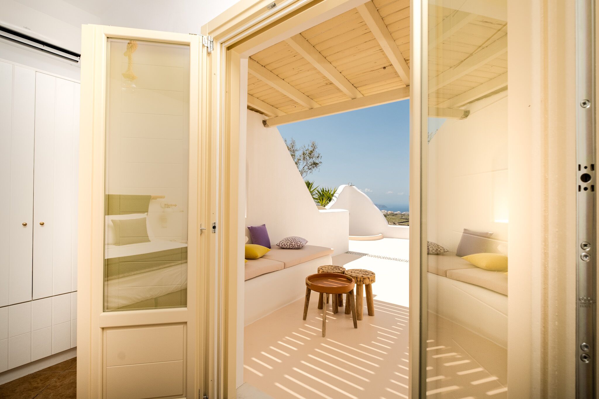 3 habitaciones y ropa de cama de alta calidad 