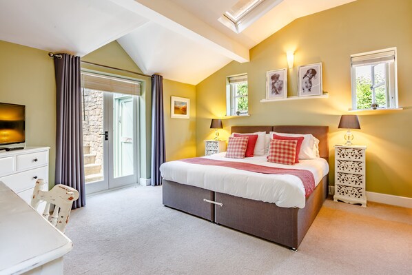 Casa de campo ejecutiva, baño en la habitación, vista al jardín (Luxury 2 bed Holiday Let) | 2 habitaciones 