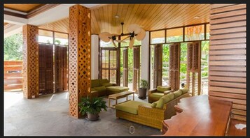 Sala de estar en el lobby