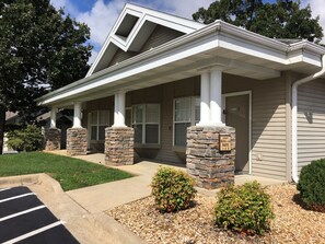 Entrada de la propiedad