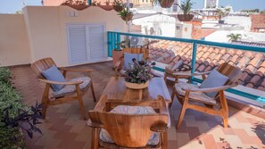 Terrasse sur le toit