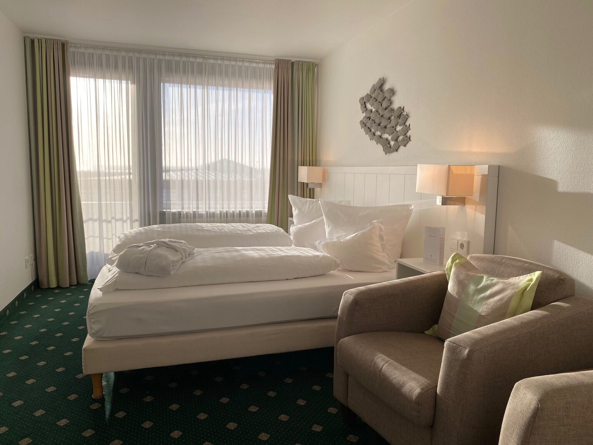 classic double room | 1 bedroom, hypo-allergenic bedding, in-room safe, individually decorated