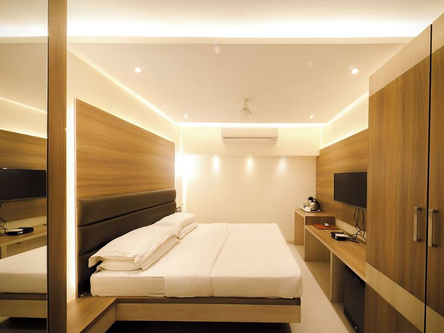 2 slaapkamers, een kluis op de kamer, individueel gedecoreerd