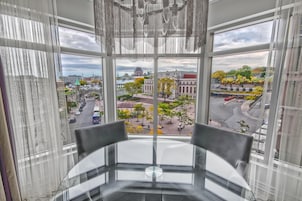 Luxury Studio with Panoramic City View, 1 King Bed and Sofa-bed | View from room