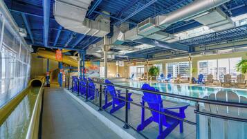 Una piscina techada