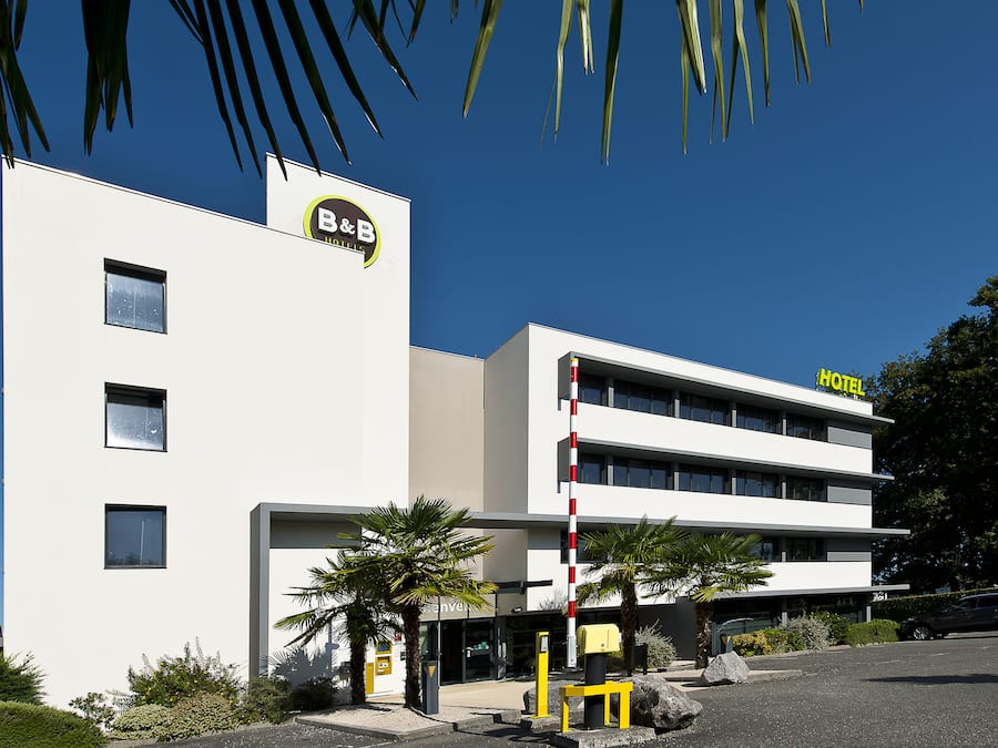 Majoituspaikan julkisivu