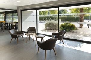 Sala de estar en el lobby