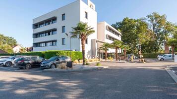 Voorkant van accommodatie
