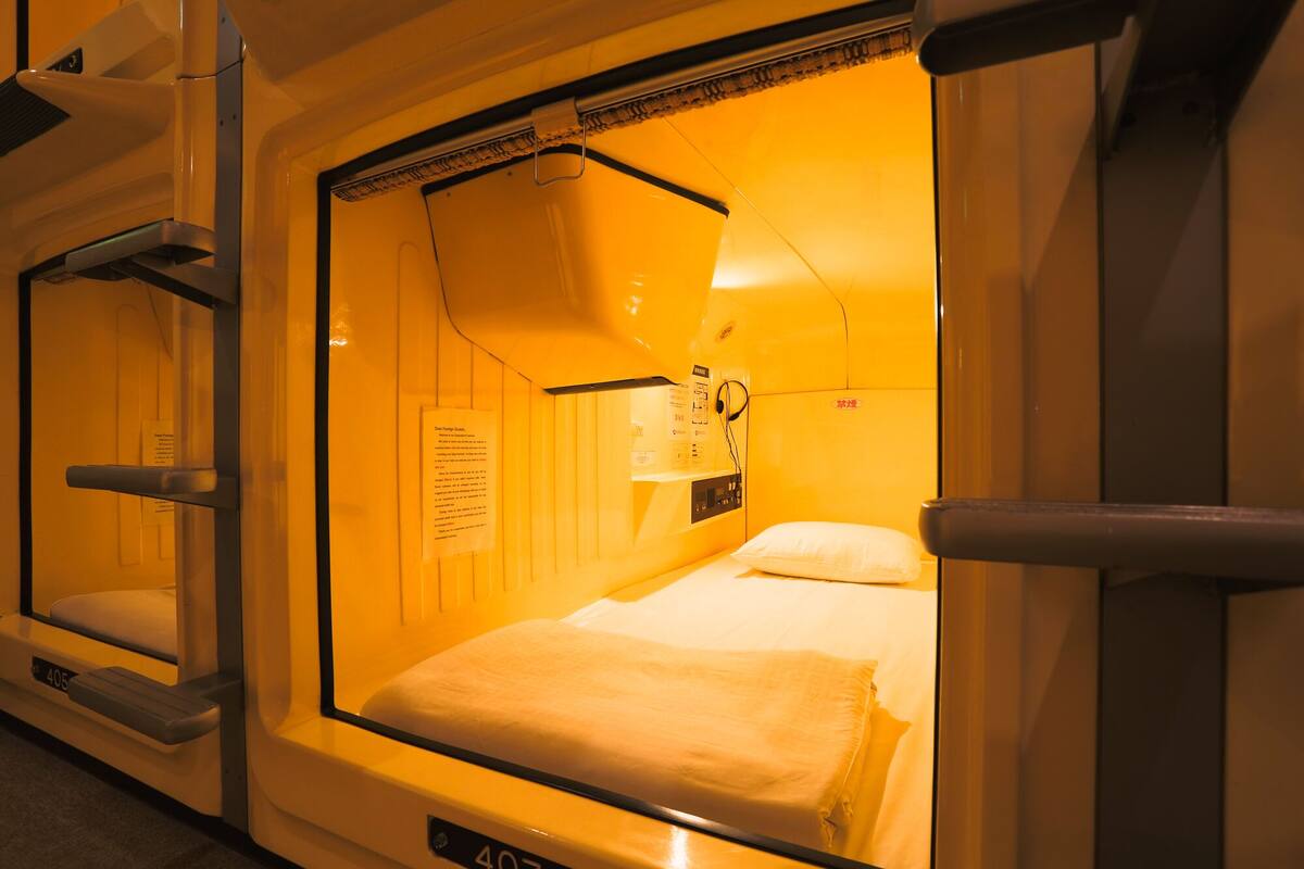 Quarto, somente para homens (Capsule) | Wi-Fi de cortesia, roupa de cama
