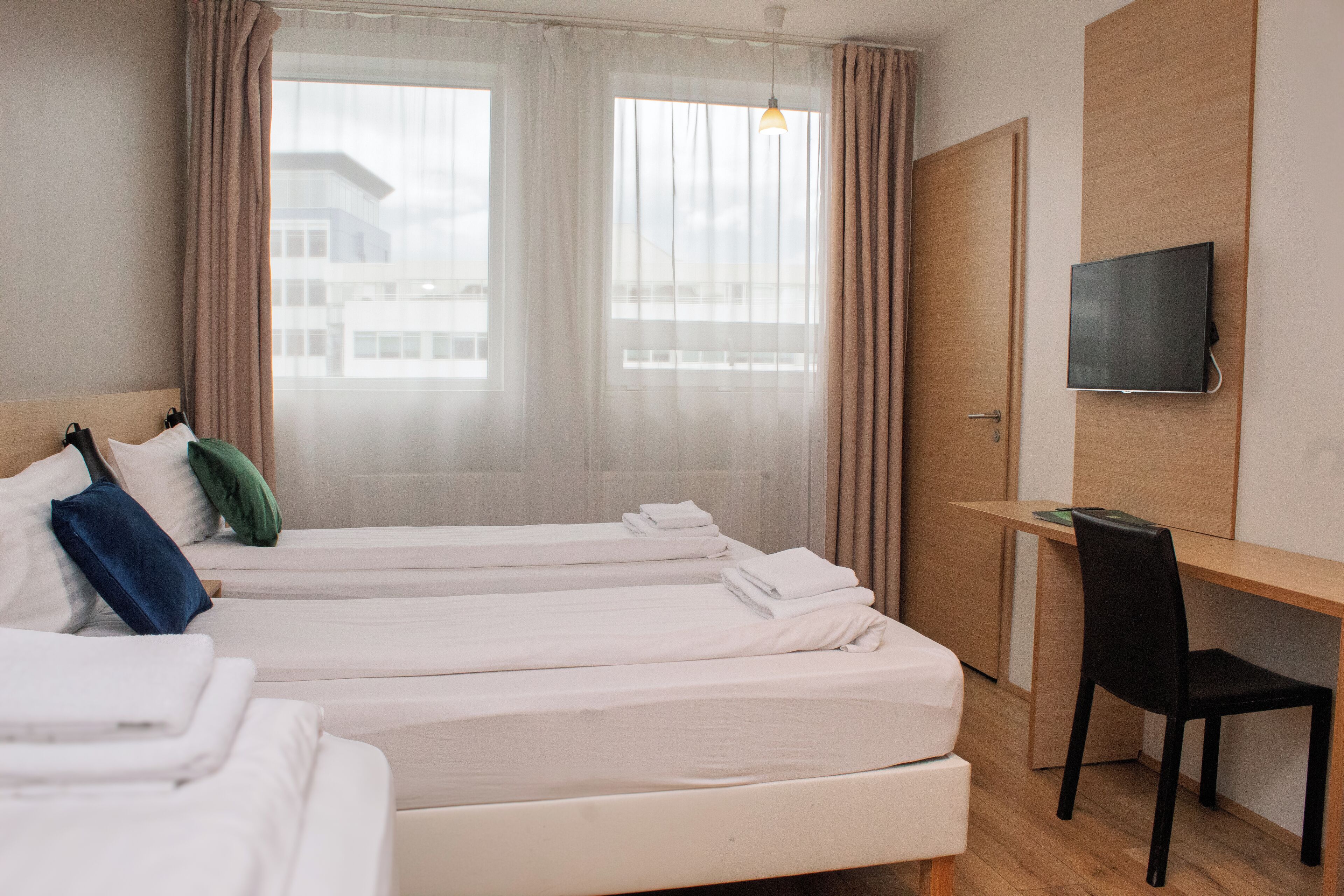 Camera tripla | Con arredamento individuale, una scrivania, insonorizzazione