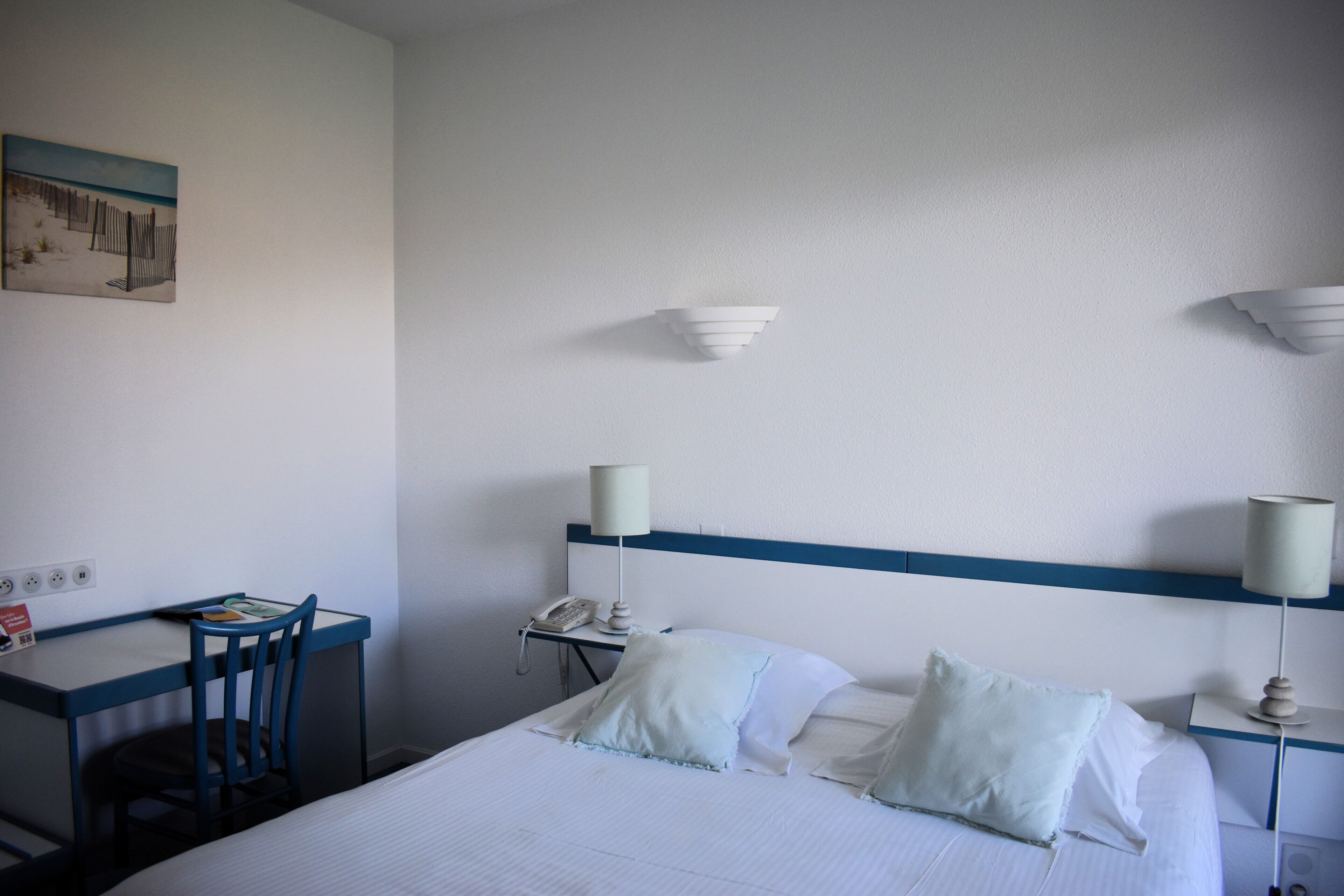 Double Room, Patio | Individually decorated, individually furnished, desk, blackout drapes