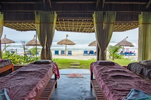 Kropsbehandlinger, hot stone-massage, body wrap-behandlinger