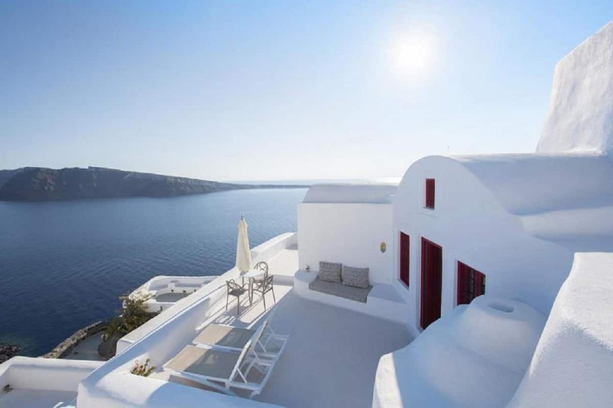 Senior Suite, Hot Tub, Sea View | Water view