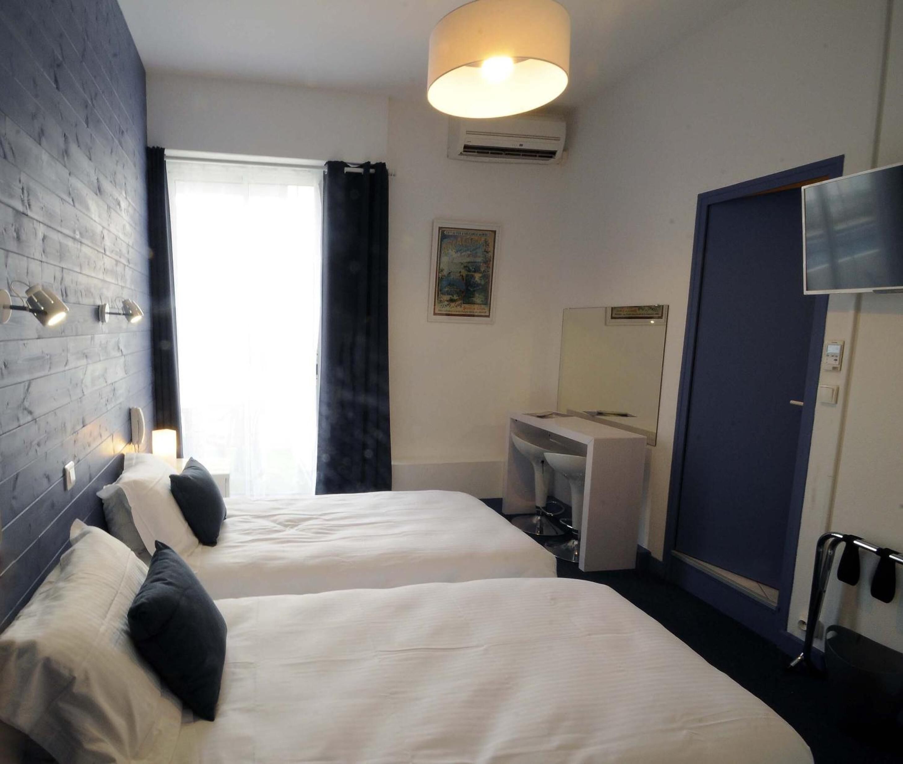 premium bedding, desk, soundproofing, iron/ironing board