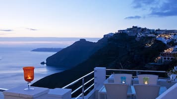 Luxury Villa, 3 Bedrooms, Sea View | Terrace/patio