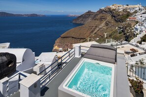 Villa Luxe, 3 chambres, vue mer | Terrasse/Patio