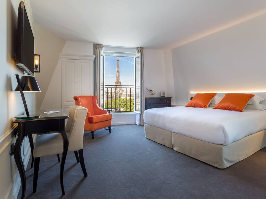 Junior suite (Royale) | 1 slaapkamer, luxe beddengoed, een minibar, een kluis op de kamer