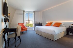 1 habitación, ropa de cama de alta calidad y minibar 
