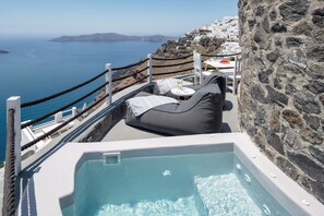 Villa Luxe, vue mer | Vue depuis le balcon
