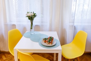 Club-Studiosuite, Terrasse, zum Innenhof hin (Plac Nowy 8a/1)