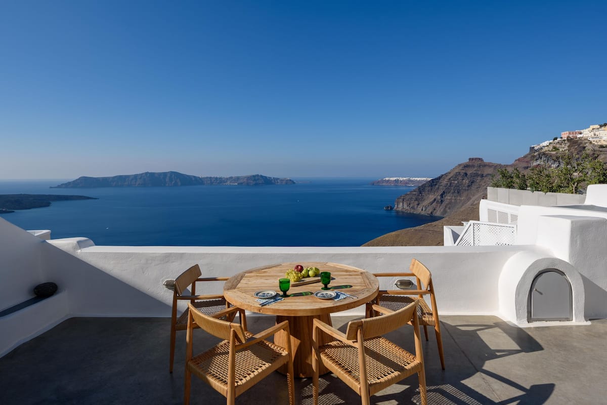 Luxury Villa, 3 Bedrooms, Sea View, Slope side | Terrace/patio