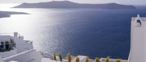 Luxury Villa, 3 Bedrooms, Sea View, Slope side | Terrace/patio