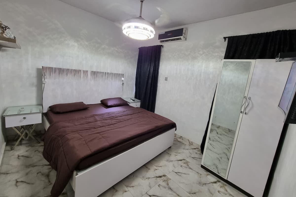 Premium bedding, down comforters, individually decorated