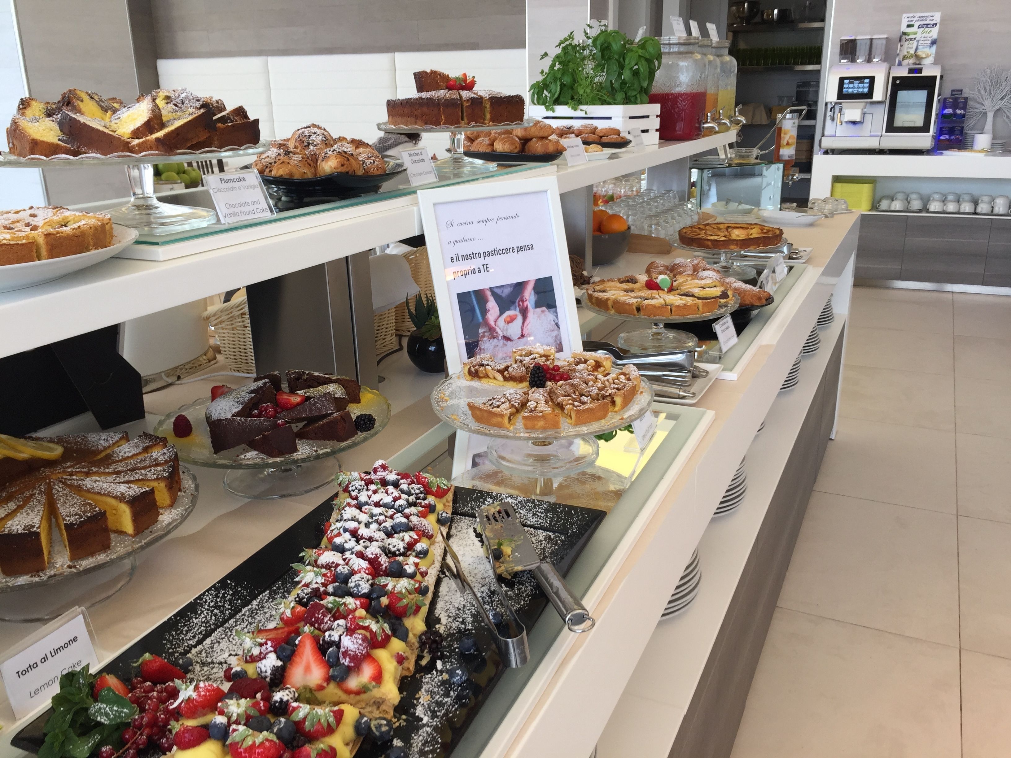 daily buffet breakfast (eur 12 per person)