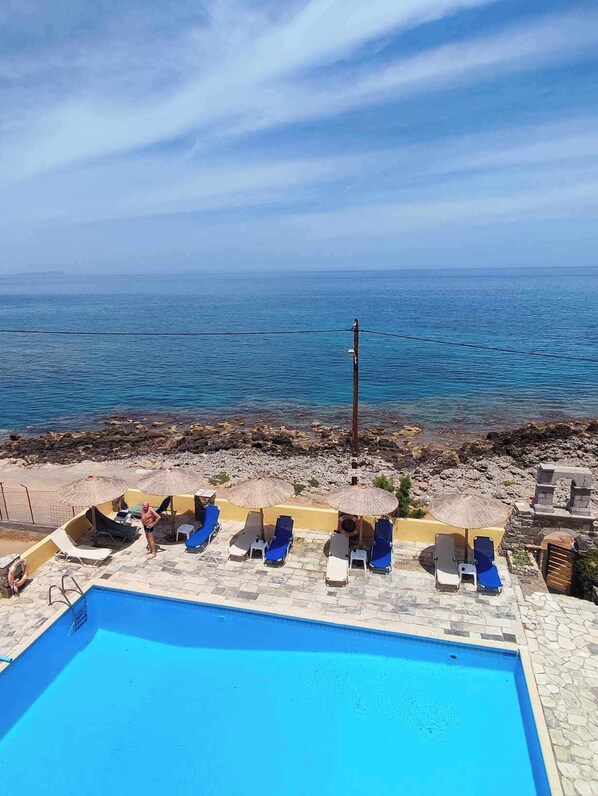 Apartamento superior | Terraço/pátio